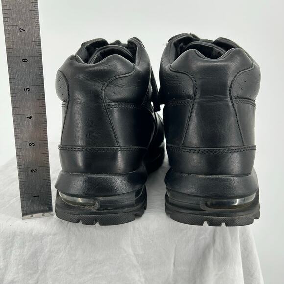 Men's Black Leather Nike Air Max Goadome ACG Boots Sneakers Sz 11M 865031-009 - Picture 6 of 8